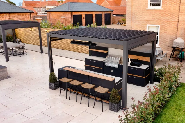 Outdoor kitchen in horkesley heath colchester