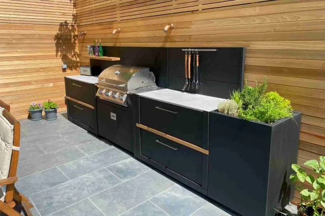 outdoor kitchen in Watford Hertfordshire