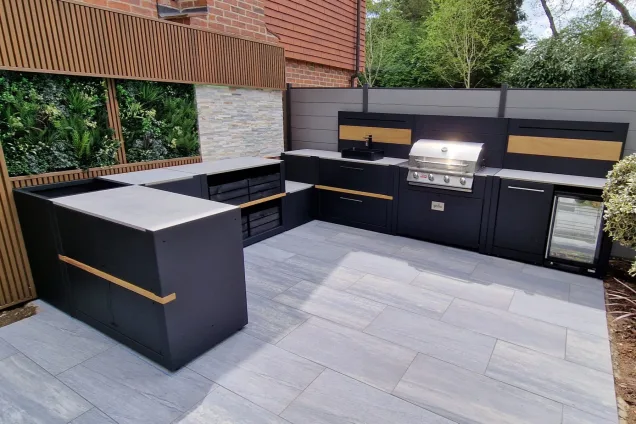Outdoor kitchen in Besscarr, Doncaster