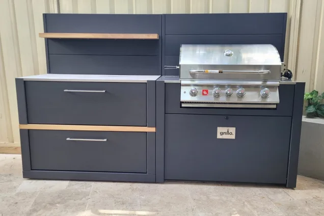 outdoor kitchen in Oatlands, Sydney, Australia