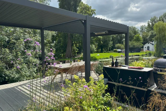 outdoor kitchen in Kelvedon, Essex