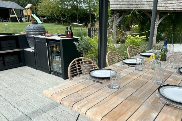 outdoor kitchen in Kelvedon, Essex