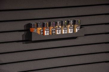 hang it season it on slatted feature wall