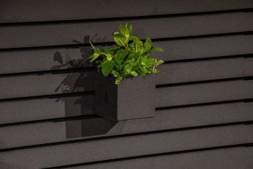 hang it hold it on slatted feature wall
