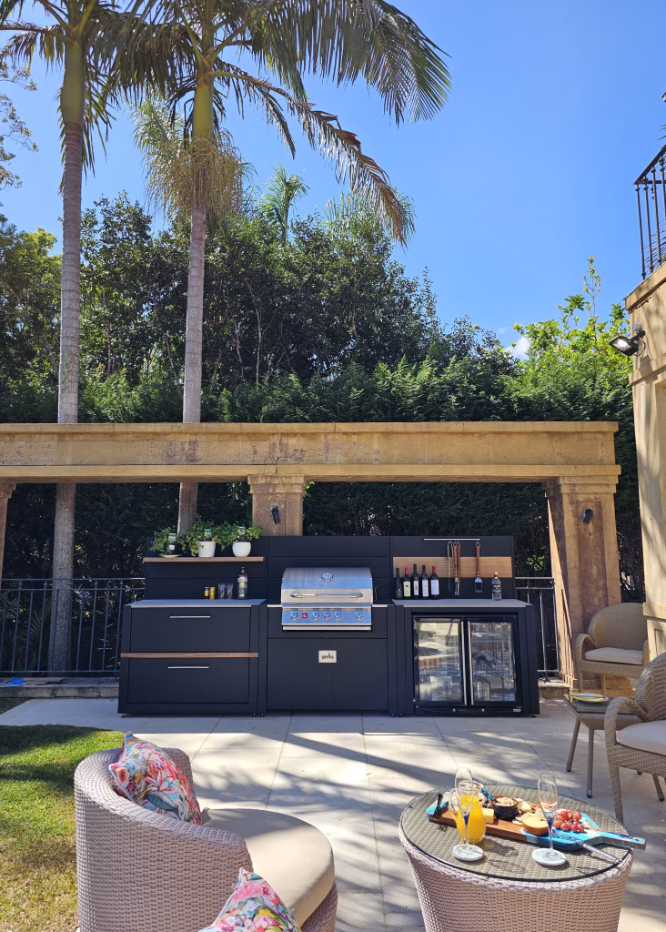 outdoor kitchen in Wahroonga, Sydney