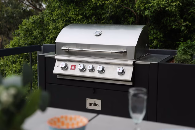 Gas bbq for Grillo outdoor kitchen