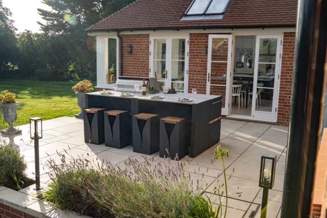 Outdoor kitchen in Cambridge